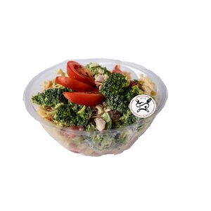 Těstovinový salát s brokolicí a bílým jogurtem