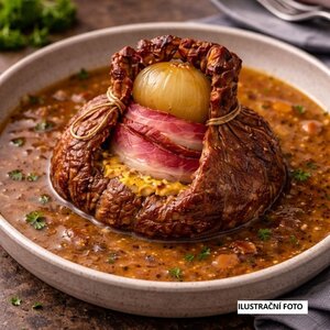 Rojberka ve formě měšce