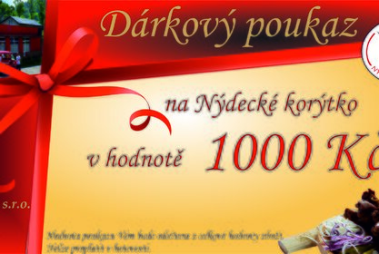 Dárkové poukazy